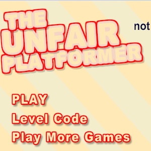 The Unfair Platformer