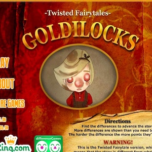 Twisted fairy tales Goldilocks