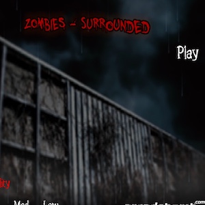 Zombies surrounded