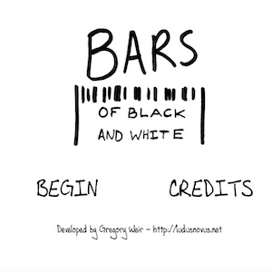 Bars Of Black And White