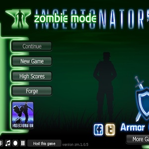 Insecto nator Zombie mode