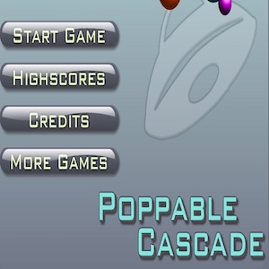 Poppable cascade